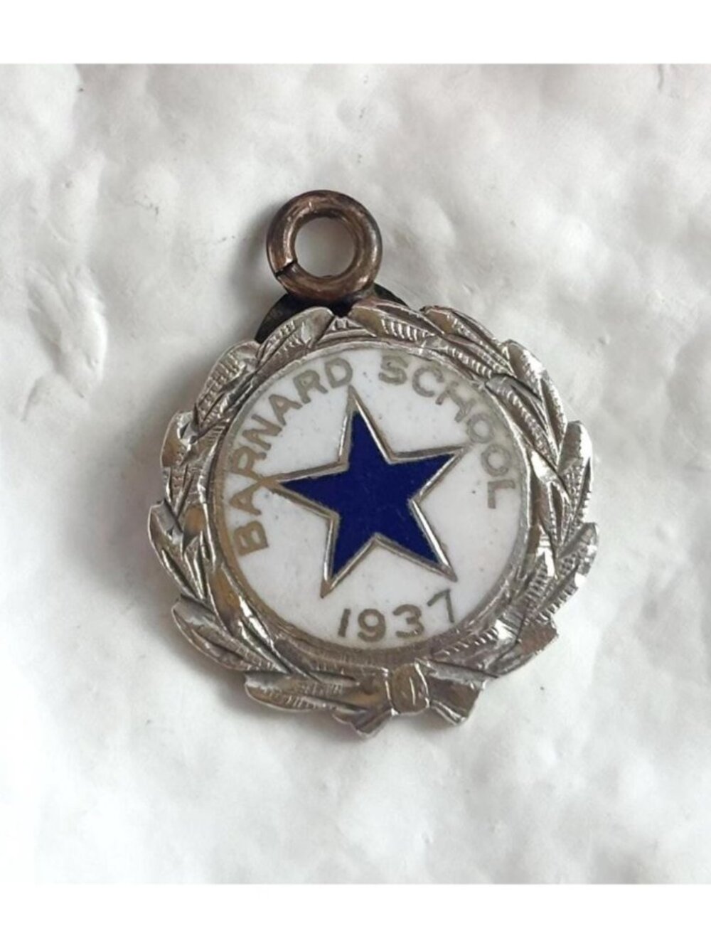 Barnard School 1937 Sterling Silver 925 A. Winship Vintage Pendant | Charm